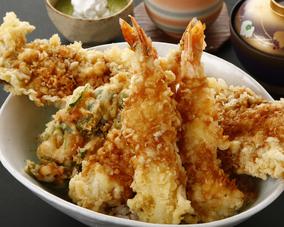 魚元スペシャル天丼